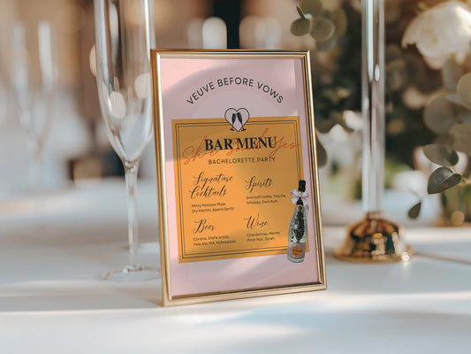 editable template, bachelorette weekend,weekend itinerary,printable templates,party bar menu, template,pink,bachelorette,bachelorette invite,Rendez Veuve,Veuve Before Vows,Rendez Veuve Bach,Last Rendez Veuve,Champagne, cocktail bar menu, signature cocktail template, drinks menu,&nbsp;