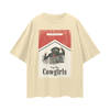 Long Live Cowgirls Streetwear Oversized Drop Shoulder T-Shirt