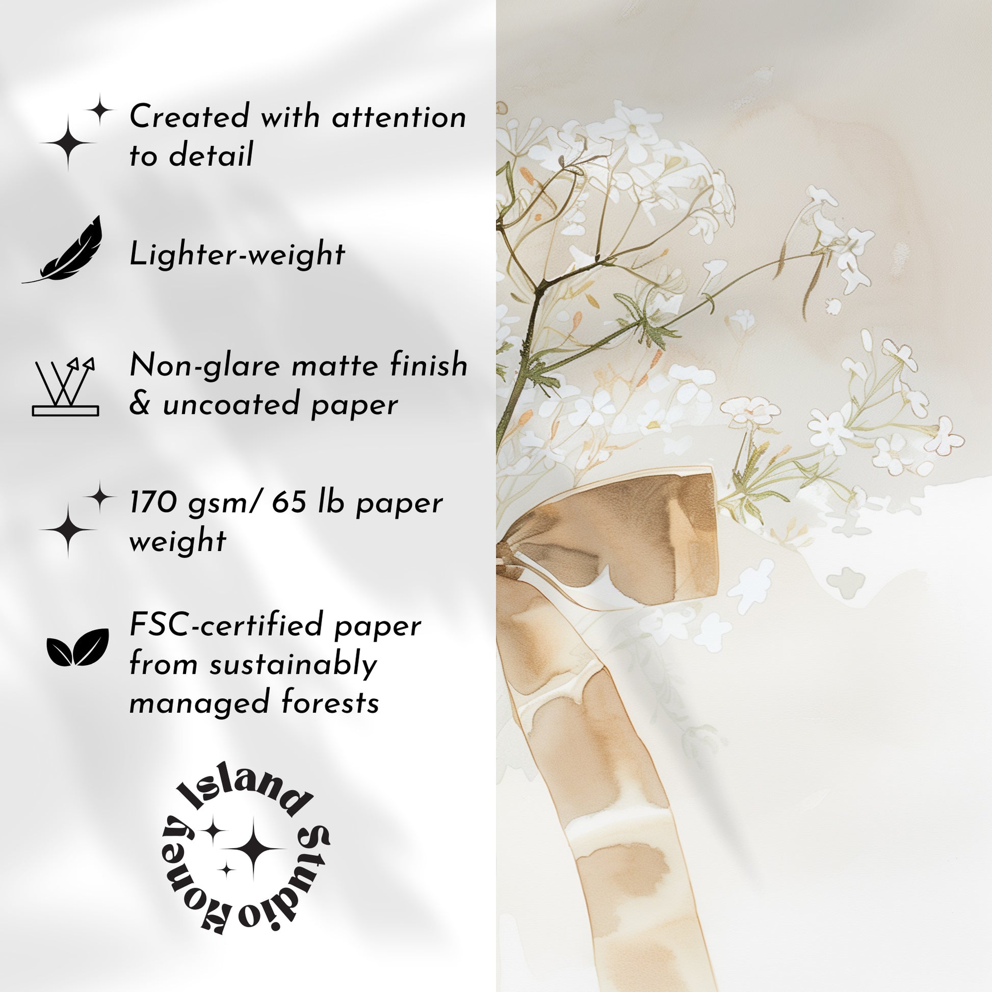 Coquette Bow delicate Flwoer Cottagecore Matte Poster