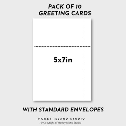 Bejeweled Engagement Card, Pack of 10 Greeting Cards (standard envelopes) (US & CA)