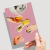 Disco Cheers Retro Pack of 10 Greeting Cards (standard envelopes) (US & CA)