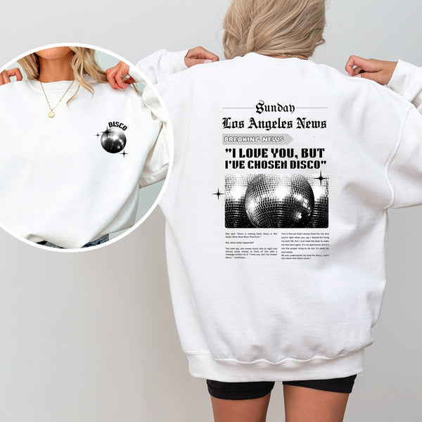 Disco Lover Classic Unisex Crewneck Sweatshirt