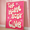 The Homebody club heart print