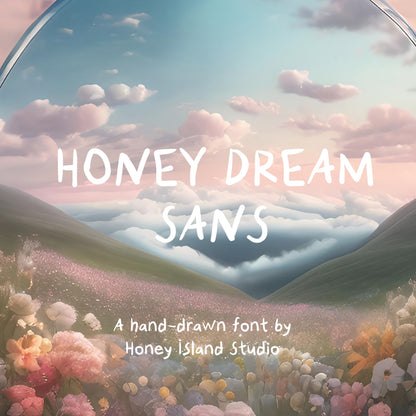 Honey Dream Sans Whimsical Handwritten Font