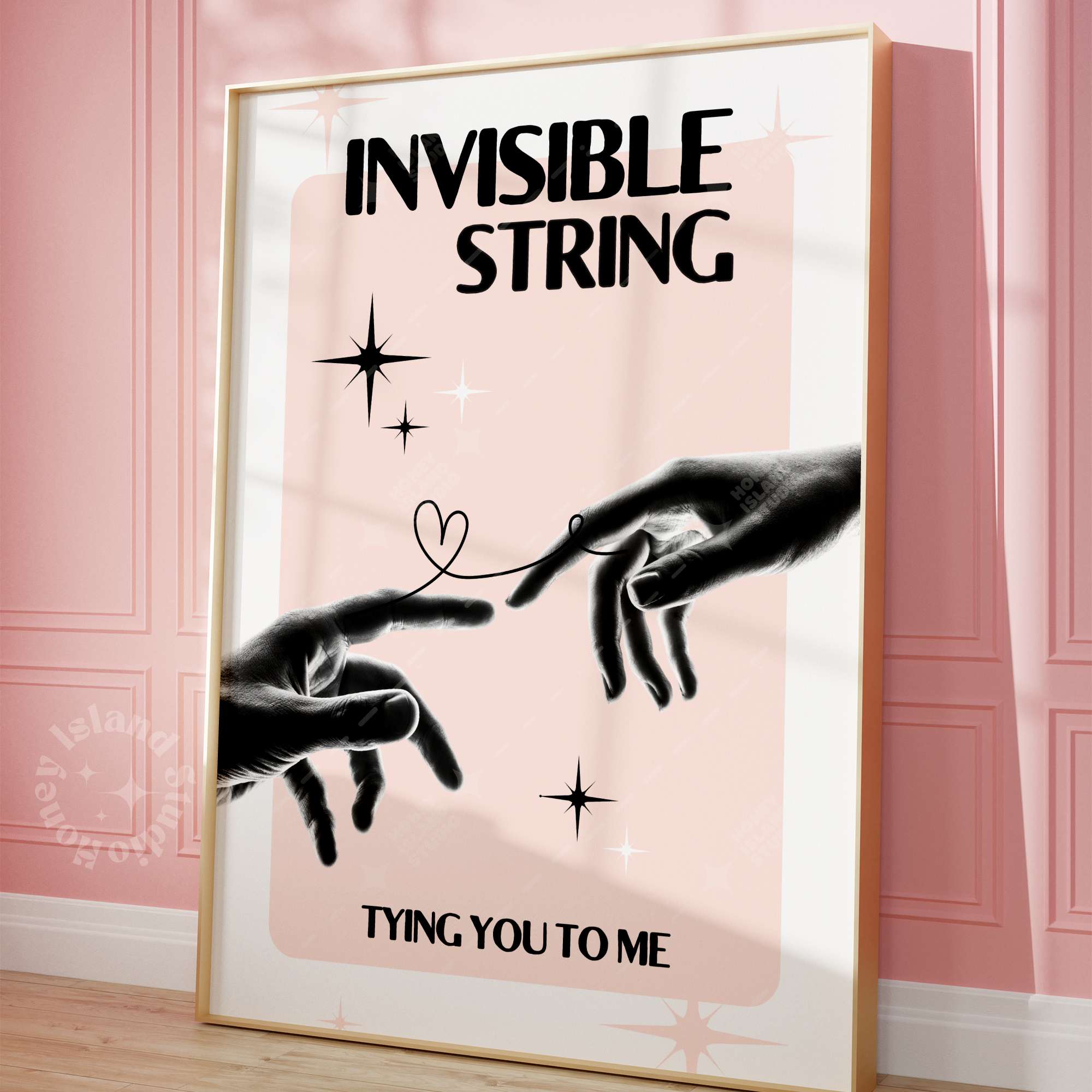Taylor Invisible String Poster – Honey Island Studio