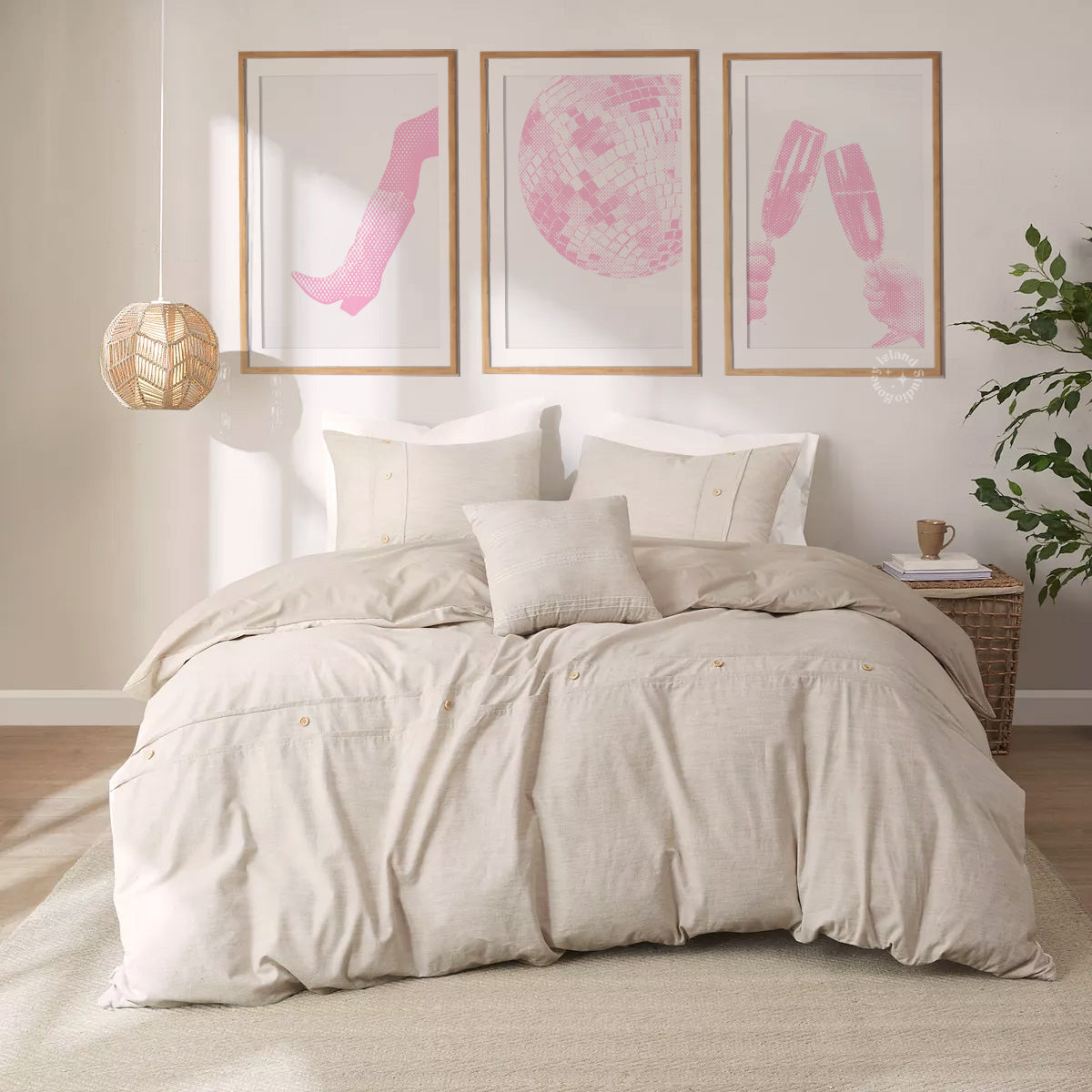 Set of 3 Unspoken Taylor Prints - Pink - Digital