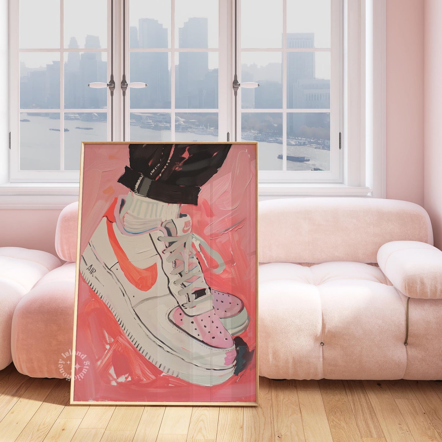 Trendy Sneaker Wall Art Poster
