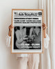 Retro Newspapers Clink-Clink - Digital Print