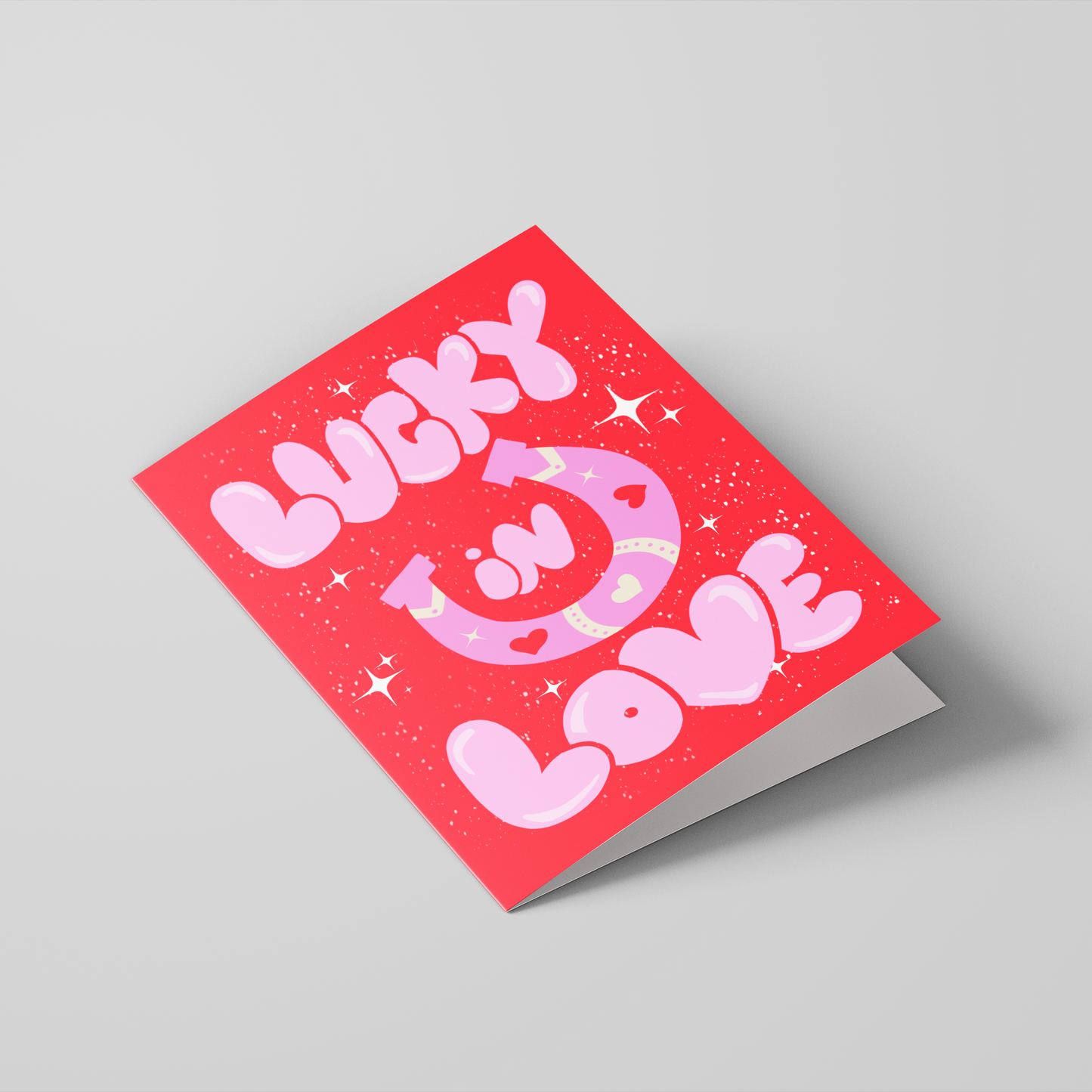 Lucky In Love Pack of 10 Greeting Cards