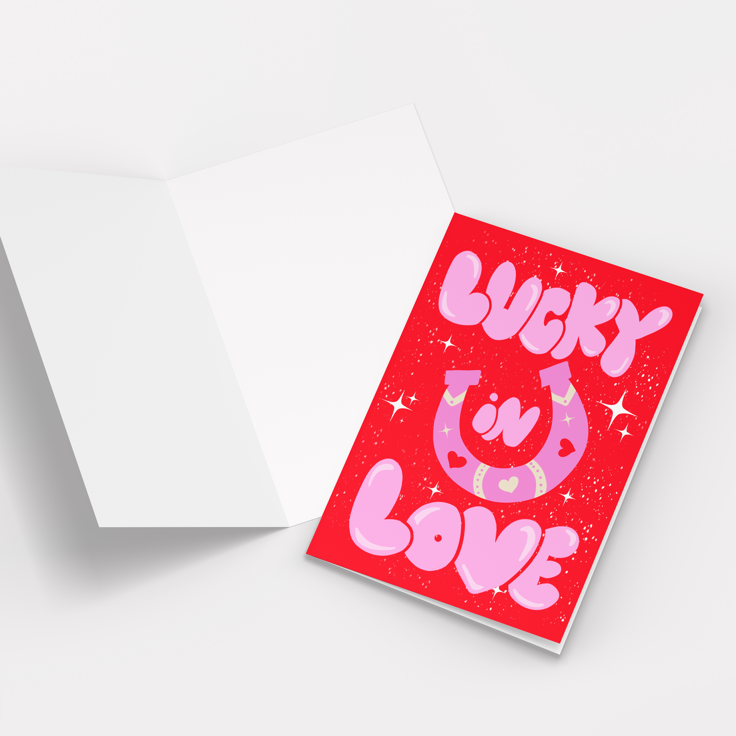 Lucky In Love Pack of 10 Greeting Cards