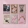 Set of 6 Taylor Swift Bestsellers Prints V1 - Digital