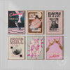 Set of 6 Taylor Swift Bestsellers Prints V1 - Digital