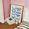 Butterfly collection print - Blue