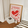 Down Bad - Cosmic Love print