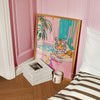 Tiger in Bathtub Bathroom Print