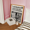 Retro Newspapers Clink-Clink - Digital Print