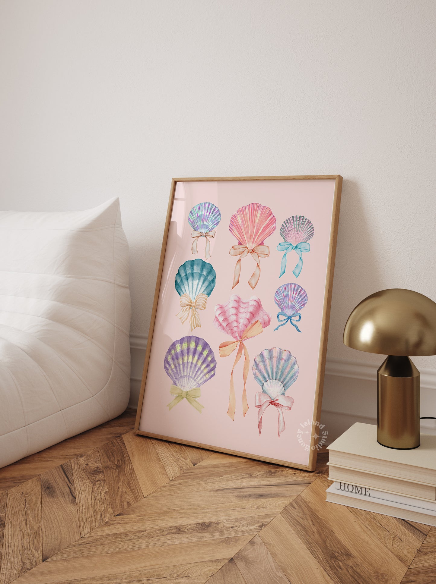 Elevate your space with a gentle wave of coastal elegance. Our Coquette Seashell Print Poster features a delicate pink design that effortlessly blends into any beach house, feminine dorm, or chic apartment decor. Perfect for lovers of the coastal coquette aesthetic, seashells, and soft ocean vibes.