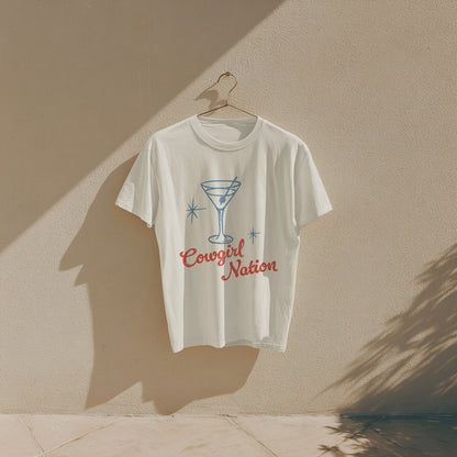 Cowgirl Nation Streetwear Oversized Drop Shoulder T-Shirt