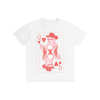 Queen of Hearts Cowgirl Martini Cotton Unisex T-Shirt