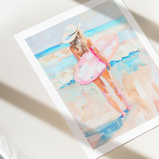 Coastal Cowgirl - Giclée Fine Art Print