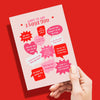 Valentines Day Card, Ways to say  I love You Pack of 10 Greeting Cards