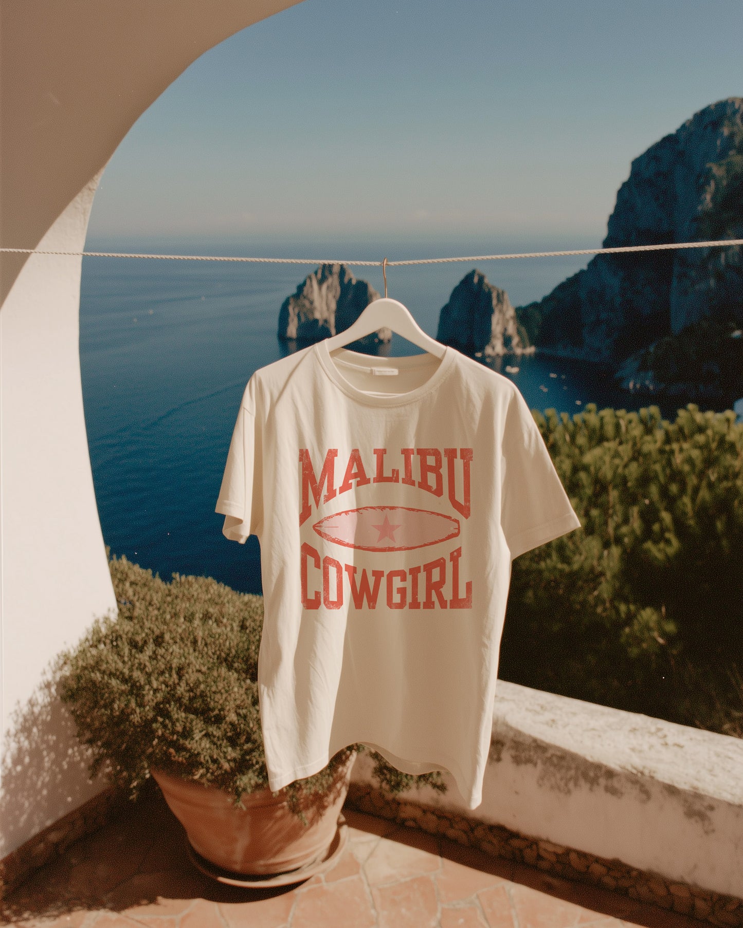 Malibu Cowgirl Pure Cotton Unisex T-Shirt