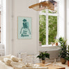 Take Up Space Feminist Art Print Green