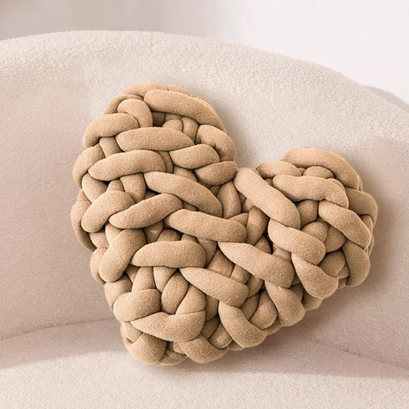 Heart Knot Pillow