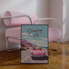 Taylor Getaway Car Retro Poster