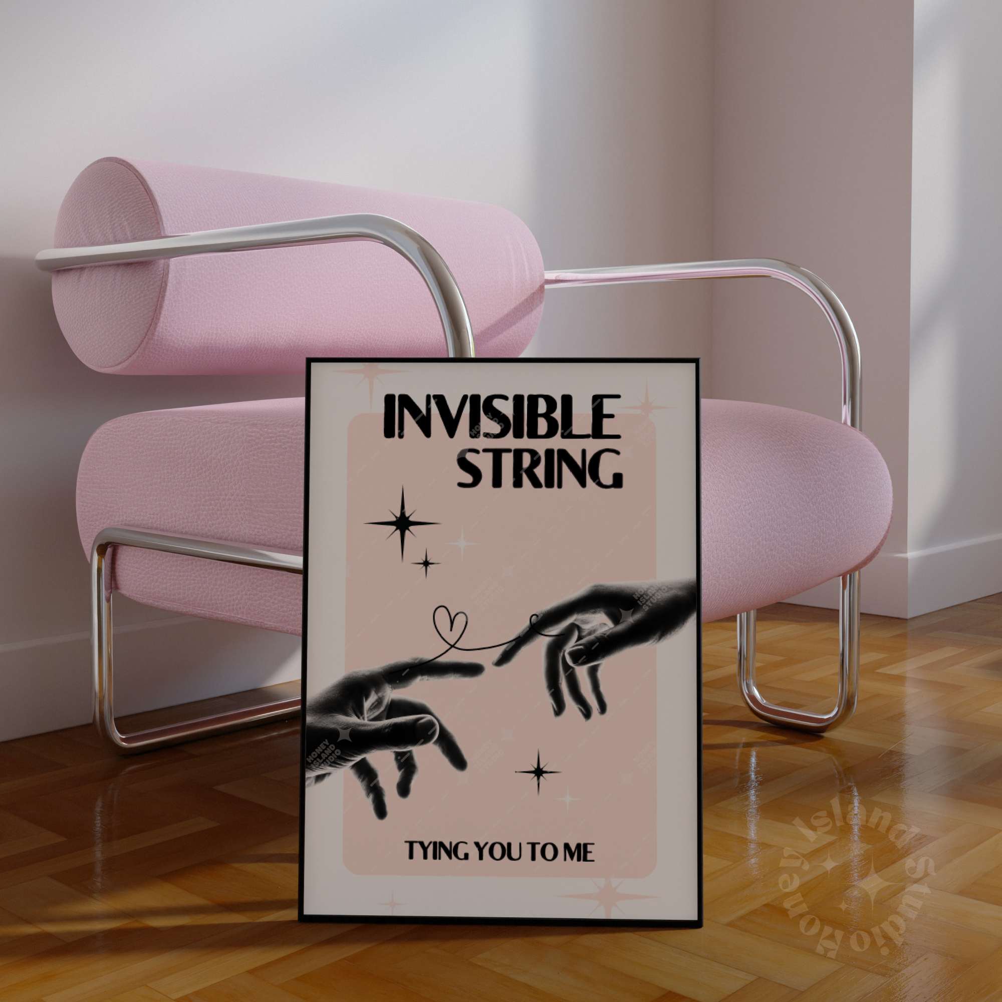 Taylor Invisible String Poster – Honey Island Studio
