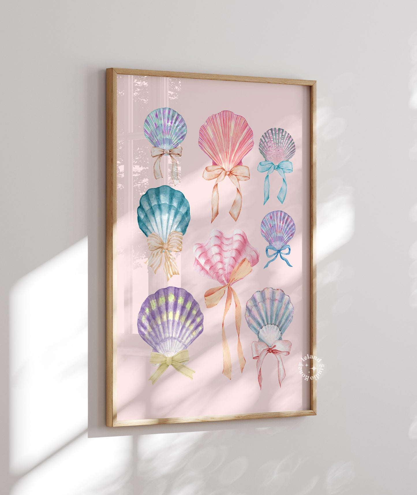  Elevate your space with a gentle wave of coastal elegance. Our Coquette Seashell Print Poster features a delicate pink design that effortlessly blends into any beach house, feminine dorm, or chic apartment decor. Perfect for lovers of the coastal coquette aesthetic, seashells, and soft ocean vibes.