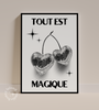 Tout Es Magique Framed Art